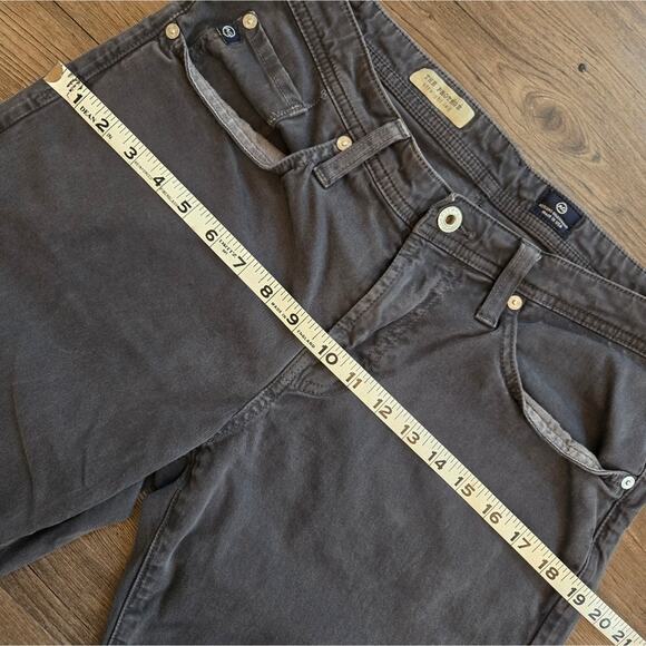 AG Adriano Goldschmied Men's The Prostege Straight Leg Pants Dark Grey Size 32 - Picture 4 of 13